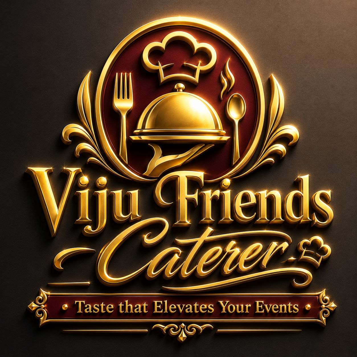 Viju Friends Caterer emblem