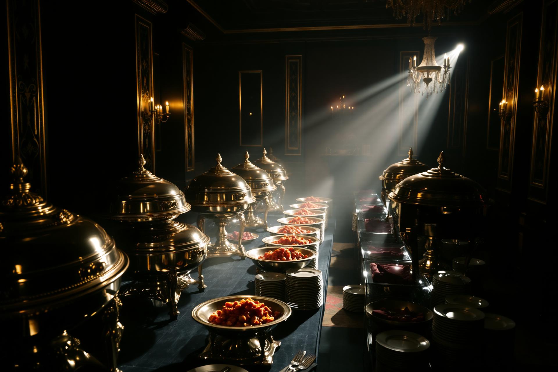 Luxury Indian wedding buffet